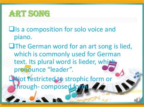 art song definition: The intricate relationship between art song and the broader concept of music in literature.