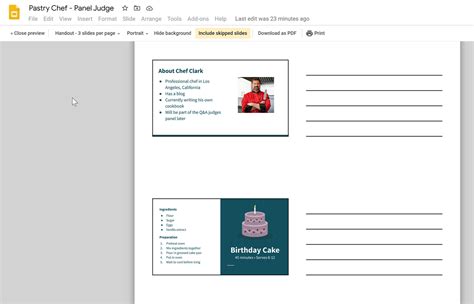 how to print handouts in google slides and why you should consider the orientation of your presentation when printing